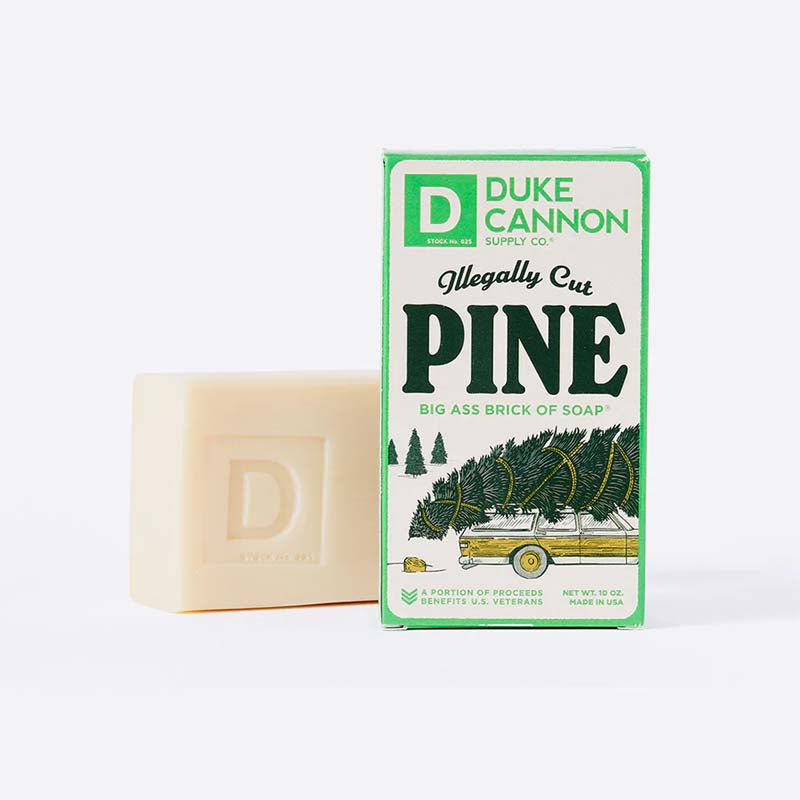 Illegally Cut Pine Brick Soap