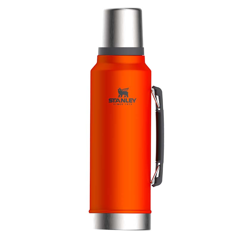 The 1.5qt Classic Legendary Water Bottle in Blaze Orange