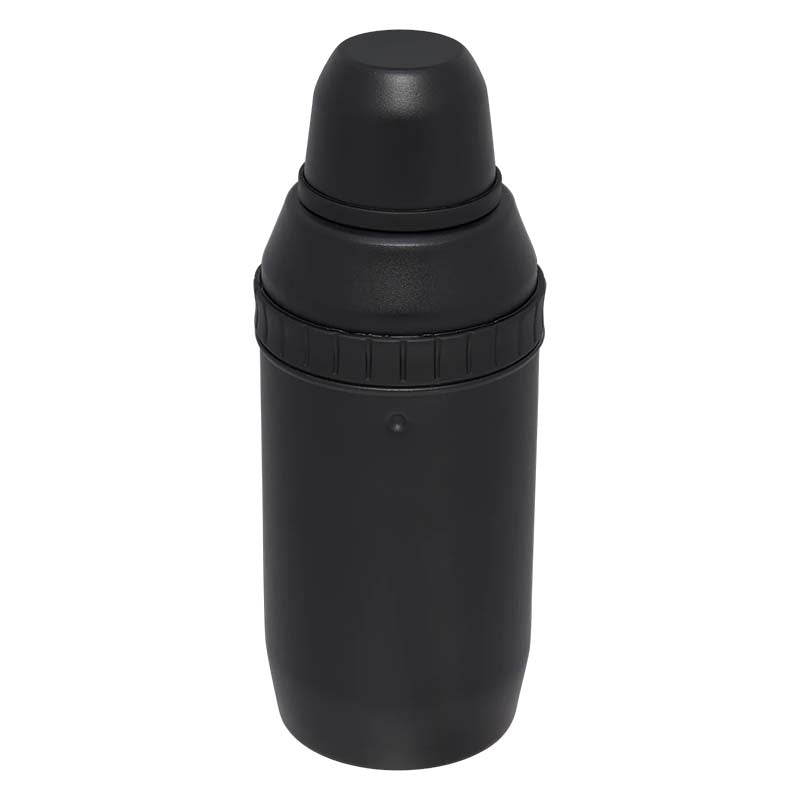 The Happy Hour Cocktail Shaker Set in Matte Black