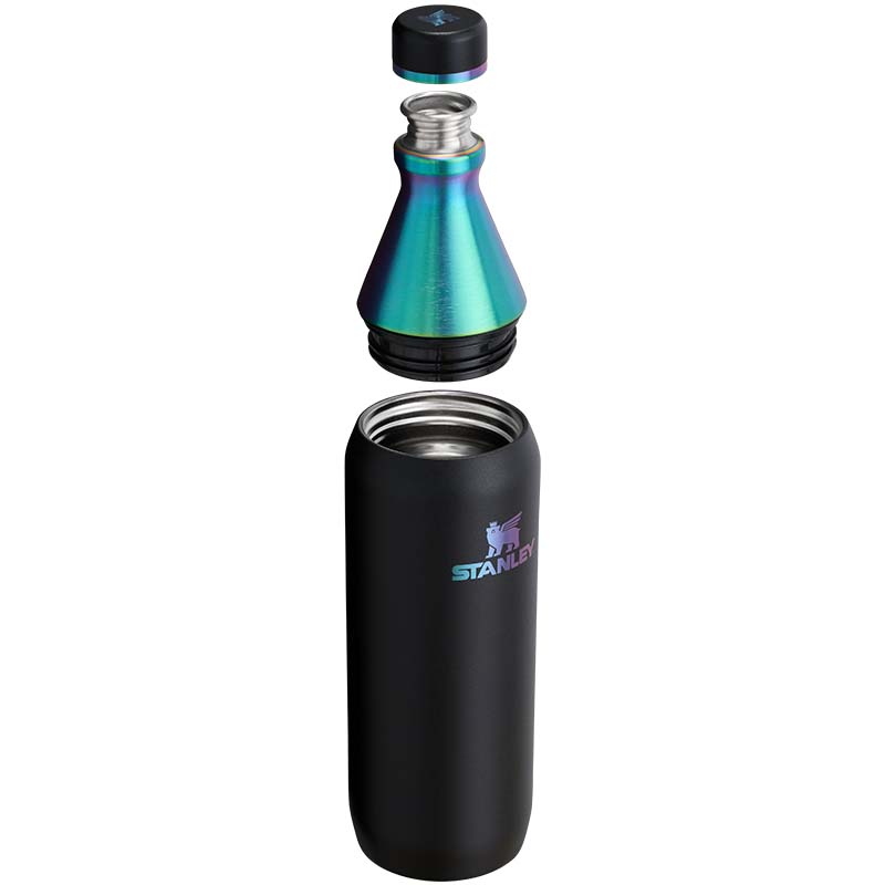 20oz All Day Slim Bottle in Black Chroma