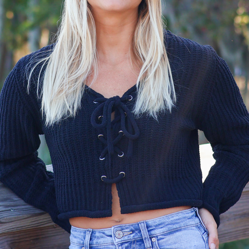 Tie Detail Sweater