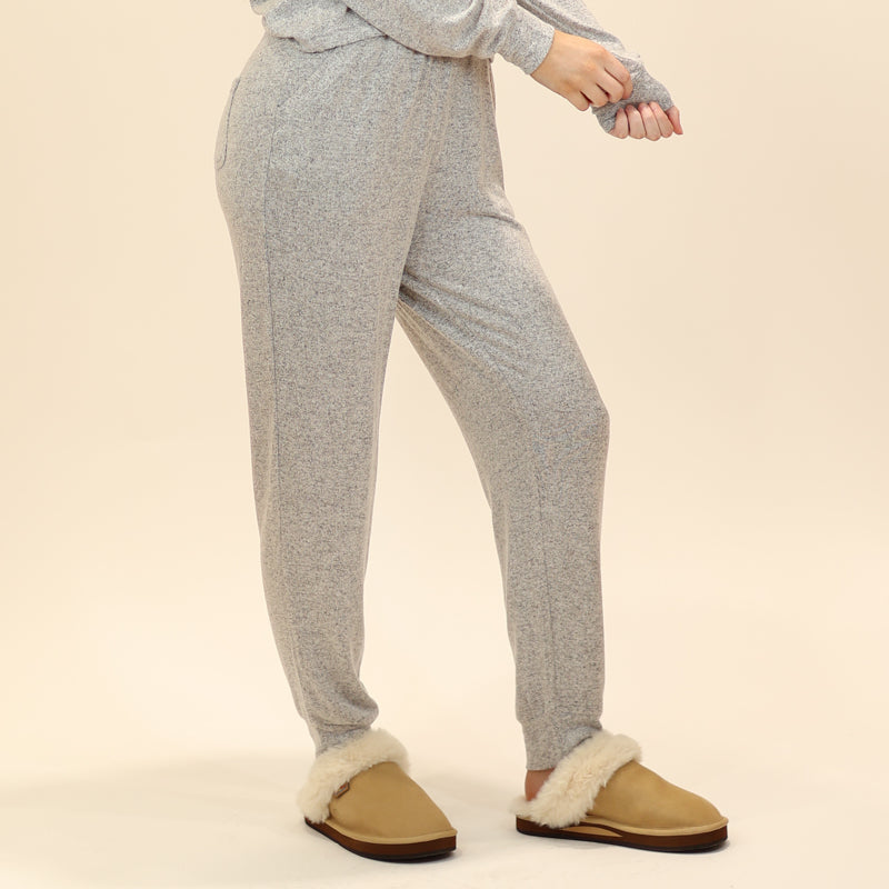 Hacci Jogger Pants in Grey