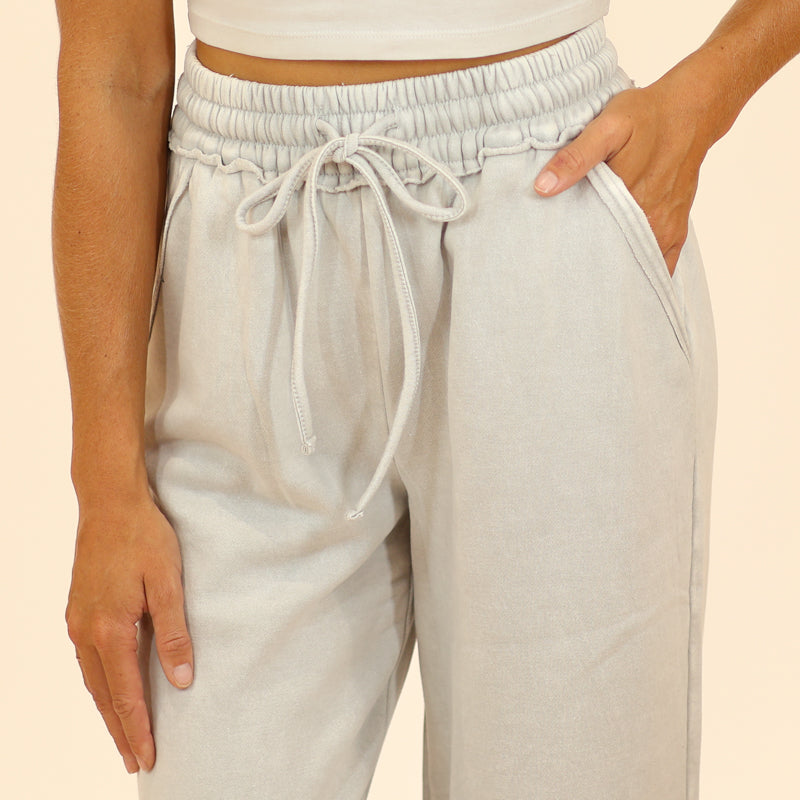 Lounge Pants in Light Cement