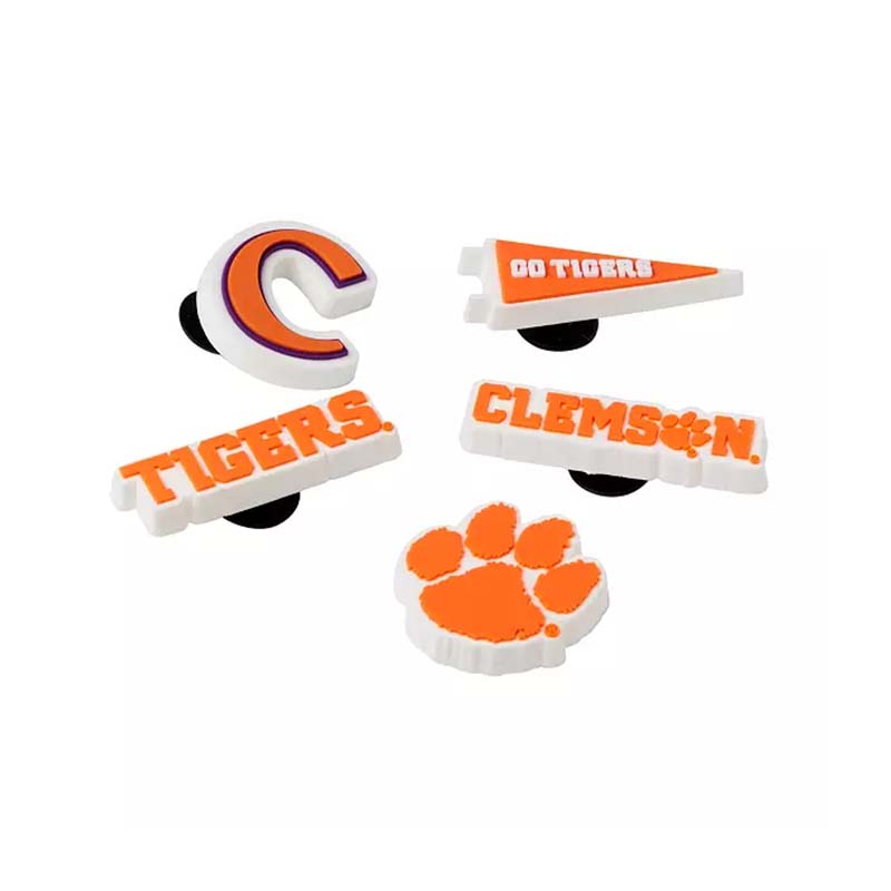 Crocs Clemson Jibbitz 5 Pack