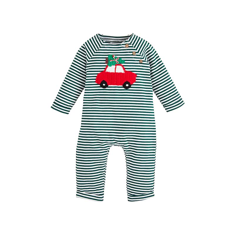 Baby Crochet Christmas Car Onesie