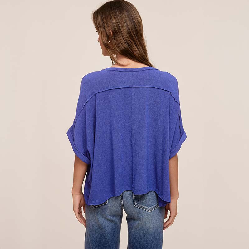 Dolman Sleeve Boxy Top