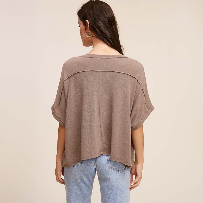 Dolman Sleeve Boxy Top