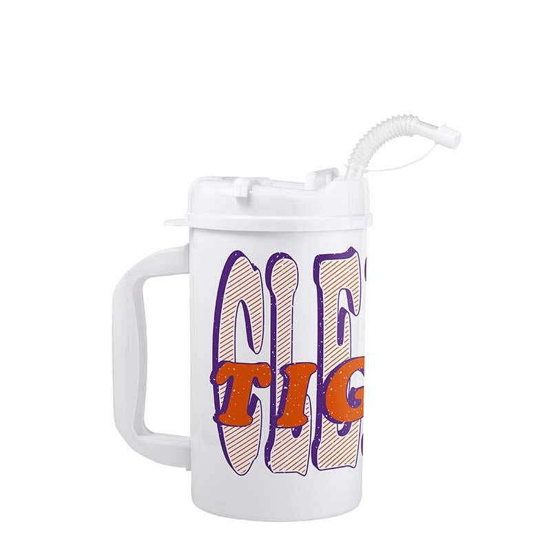 Clemson 33oz Cruise Plastic Tumbler