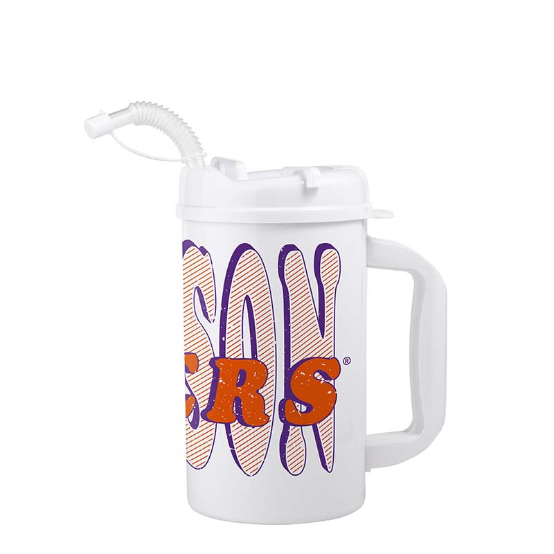 Clemson 33oz Cruise Plastic Tumbler