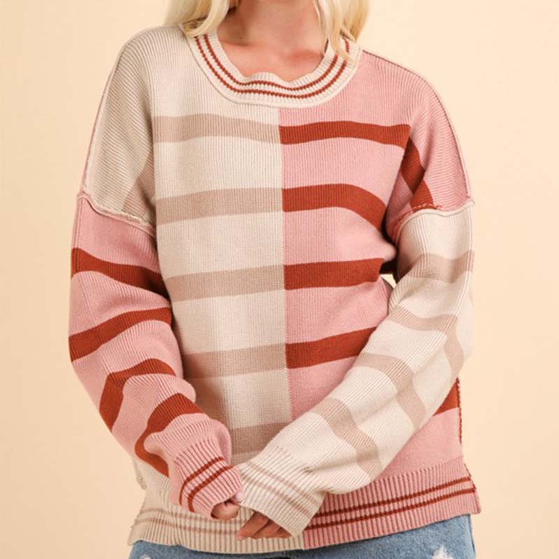 Stripe Block Sweater