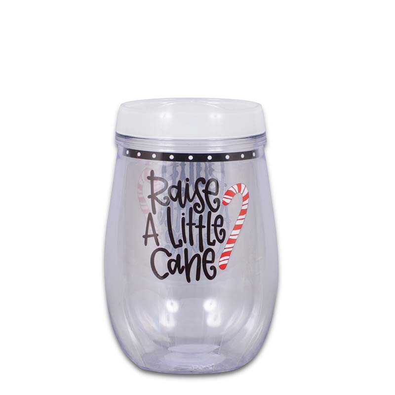 Raise A Little Cane Tumbler with Lid