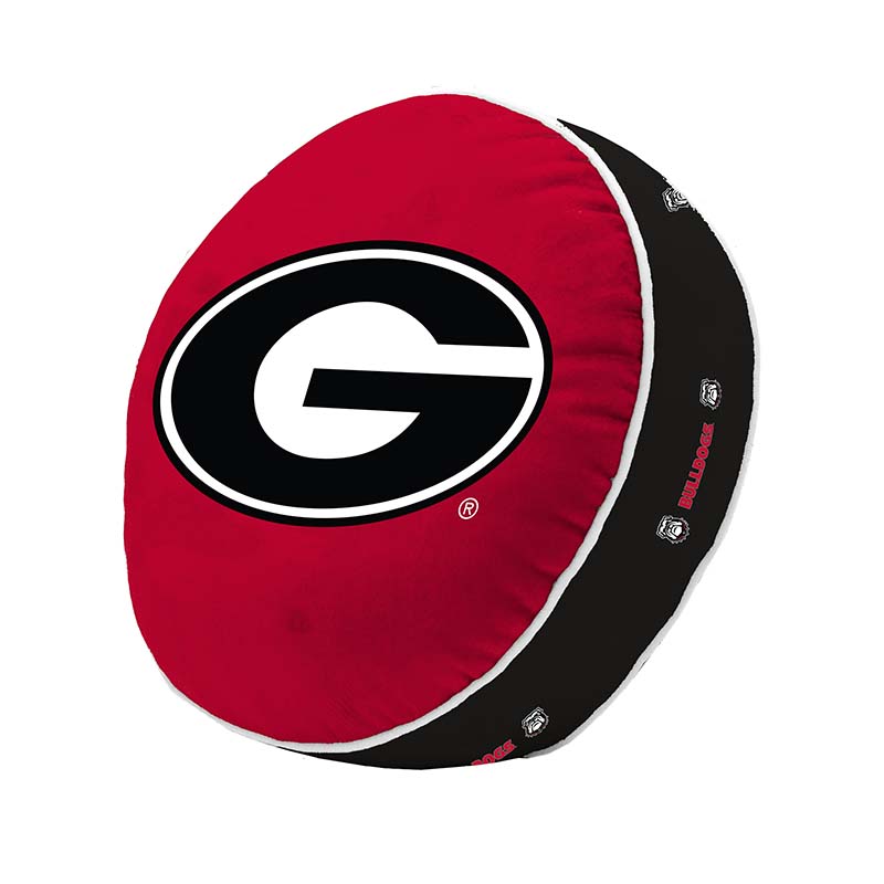 UGA Puff Pillow