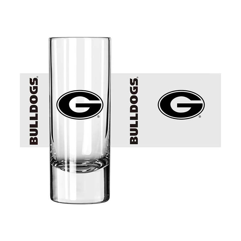 UGA 2.5oz Shot Glass