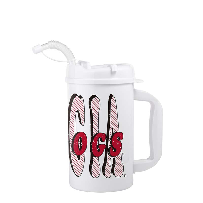 UGA 33oz Cruise Plastic Tumbler