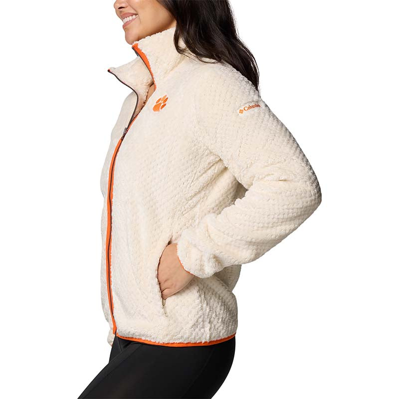 Clemson Fire Side Fuzzy Sherpa Pullover