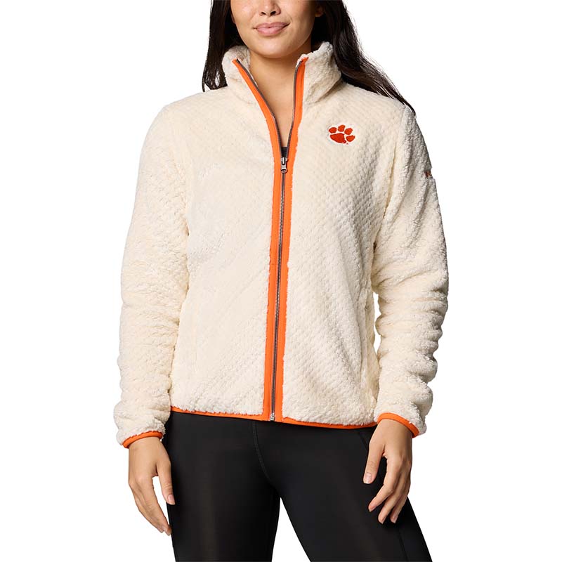 Clemson Fire Side Fuzzy Sherpa Pullover