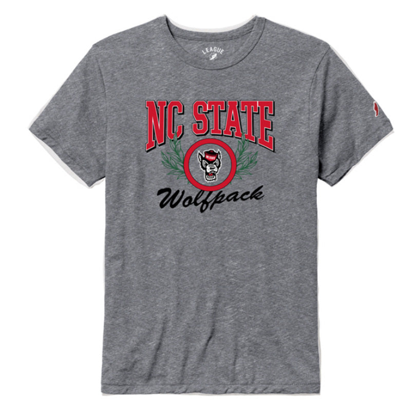 NC State Circle Foliage Short Sleeve T-Shirt