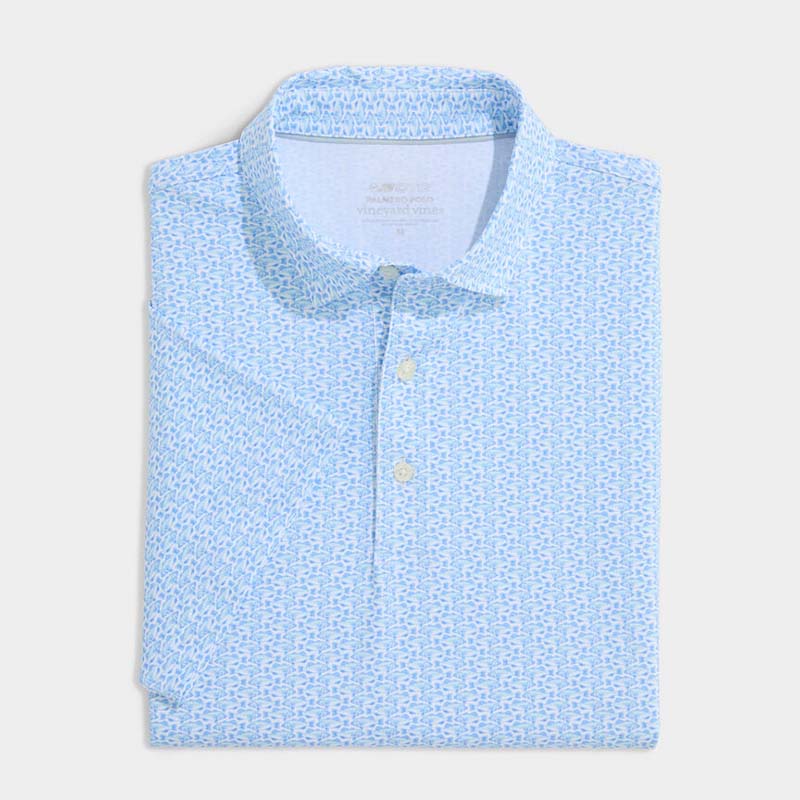 Vineyard Vines Palmero Polo in Bass Micro