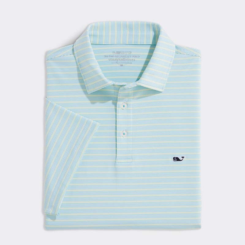 St. Jean Tri Color Stripe Polo