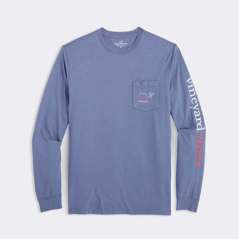 Burgee Vintage Whale Long Sleeve T-Shirt