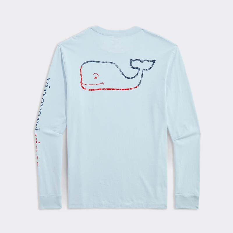 Burgee Vintage Whale Long Sleeve T-Shirt