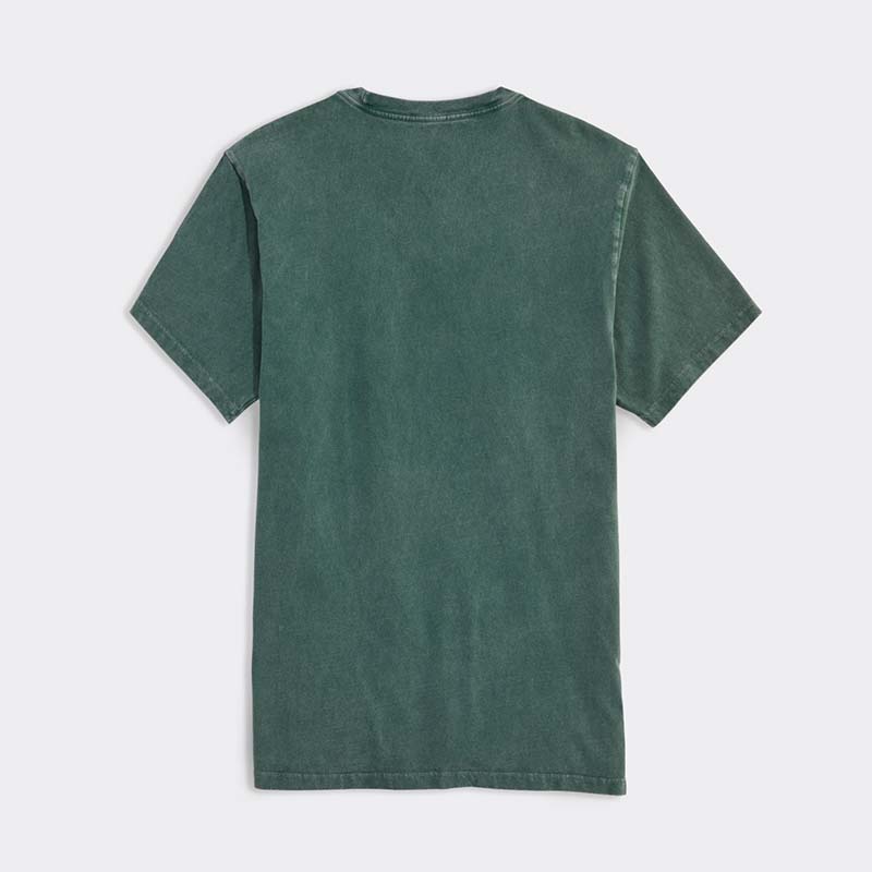 Heritage Wash Short Sleeve T-Shirt in Hunter Green