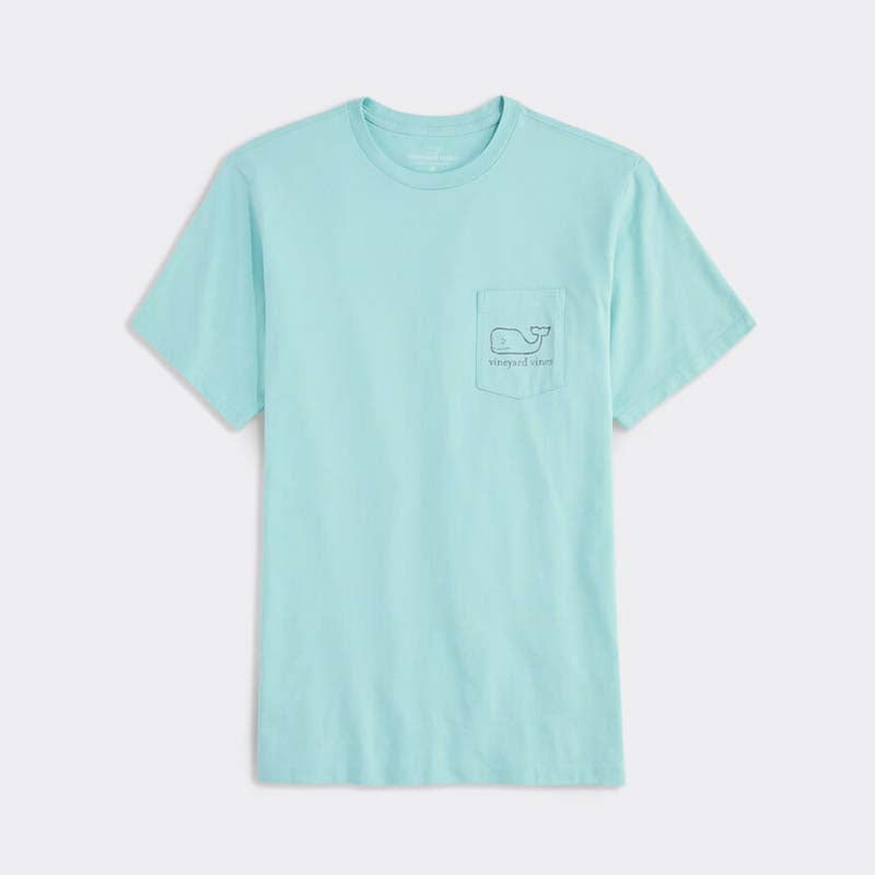 Vintage Whale Pocket Short Sleeve T-Shirt