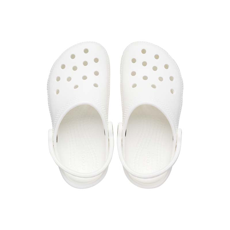 Toddler Classic Clog in White