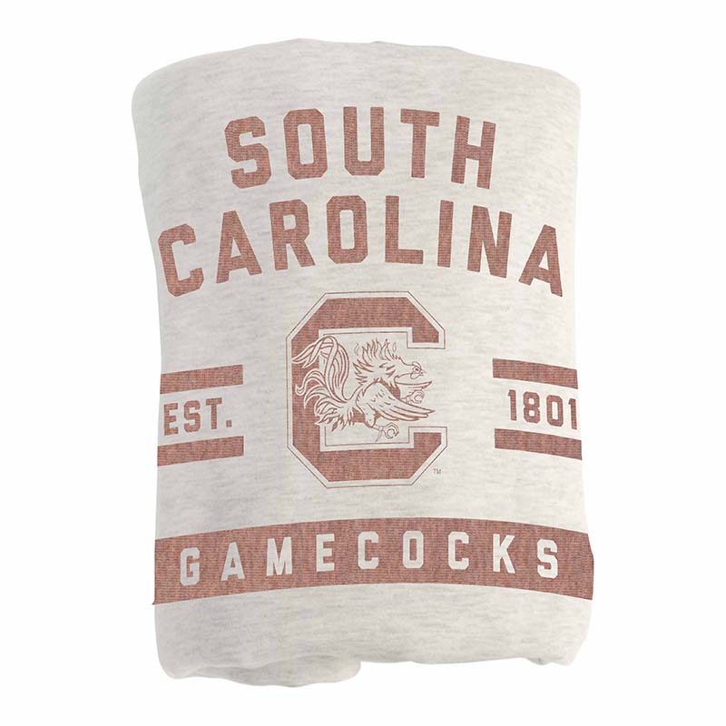 USC Oatmeal Sweatshirt Blanket