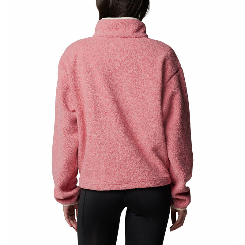 Women&#39;s Helvetia™ II Cropped Half Snap Fleece Pullover