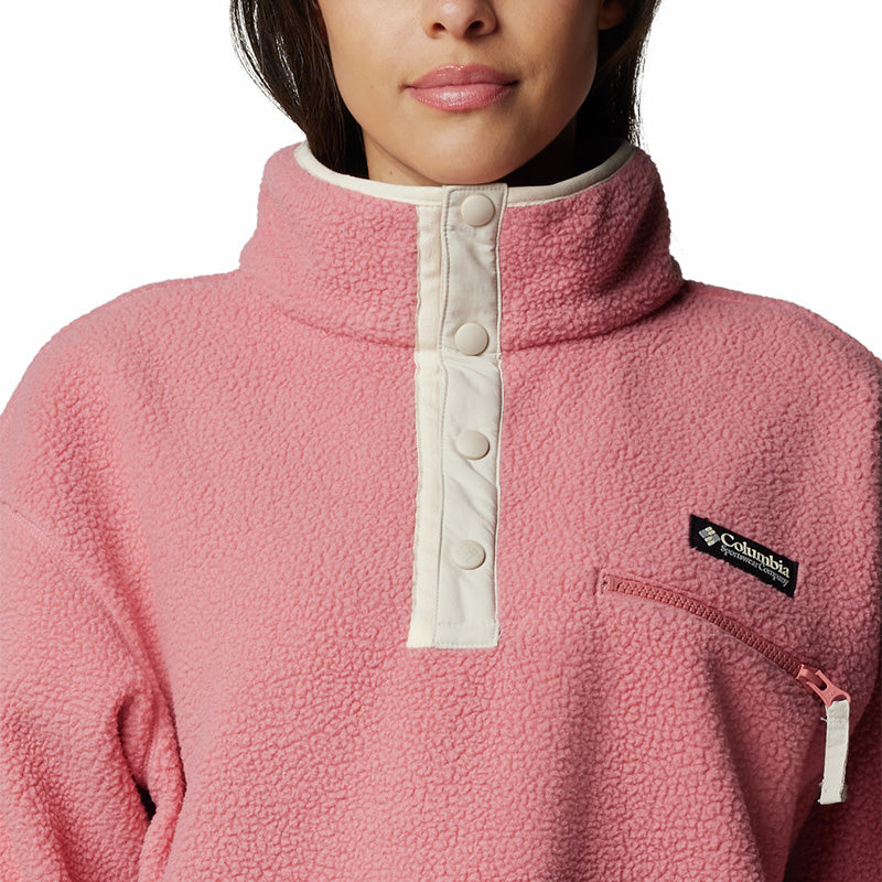 Women&#39;s Helvetia™ II Cropped Half Snap Fleece Pullover