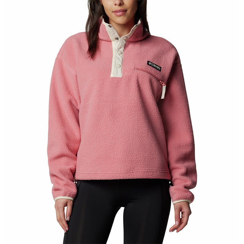 Women&#39;s Helvetia™ II Cropped Half Snap Fleece Pullover