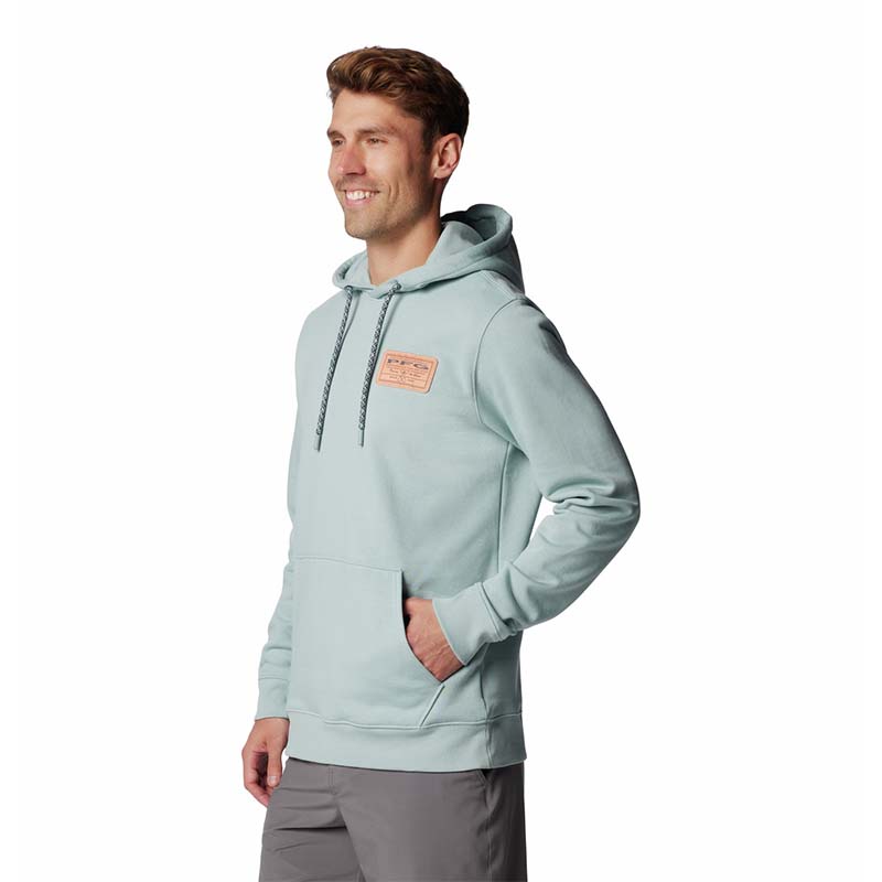 Side shot of Columbia Sportswear Crushed Blue PFG Castback™ Hoodie