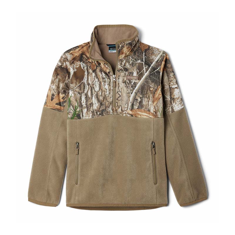 Youth PHG Camo Half Zip Fleece Pullover