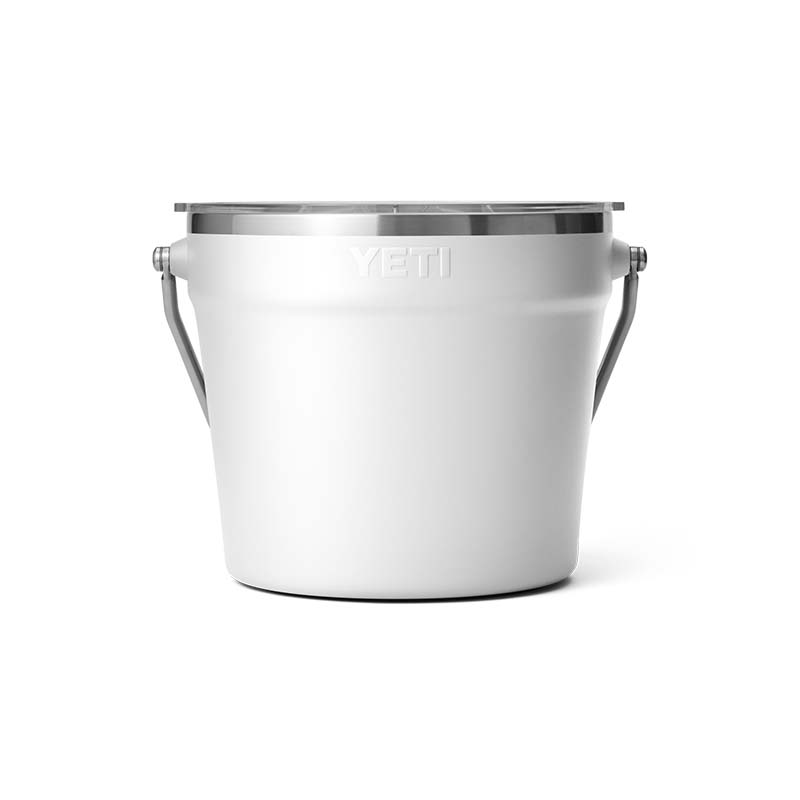 White Rambler Beverage Bucket