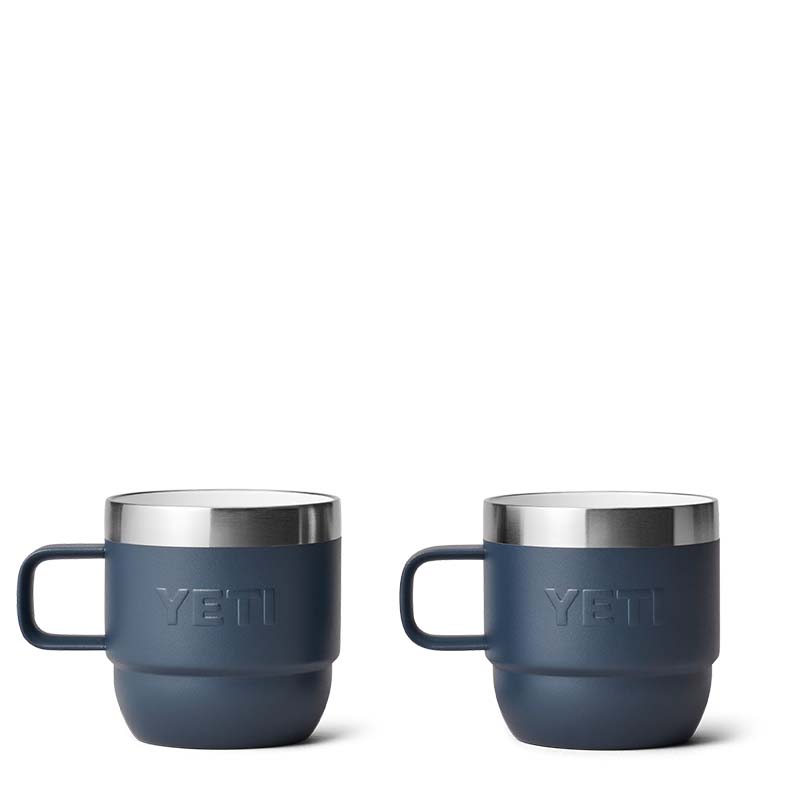 Navy Rambler 6oz Espresso Mug 2 Pack