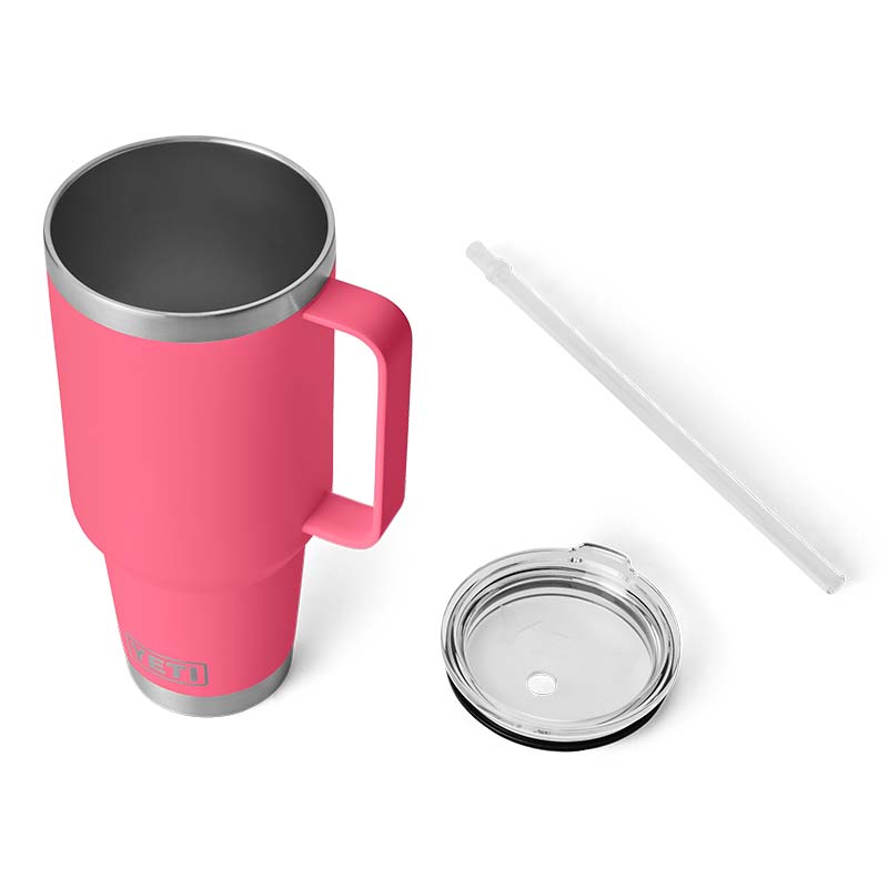 Tropical Pink Rambler 42oz Straw Mug