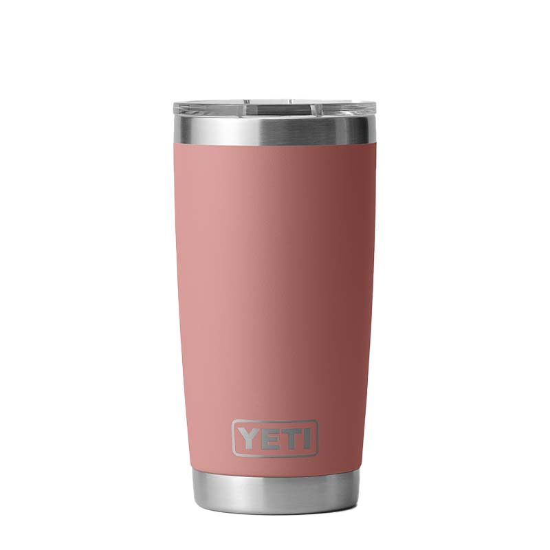 Yeti Sandstone Pink Rambler 20oz Tumbler