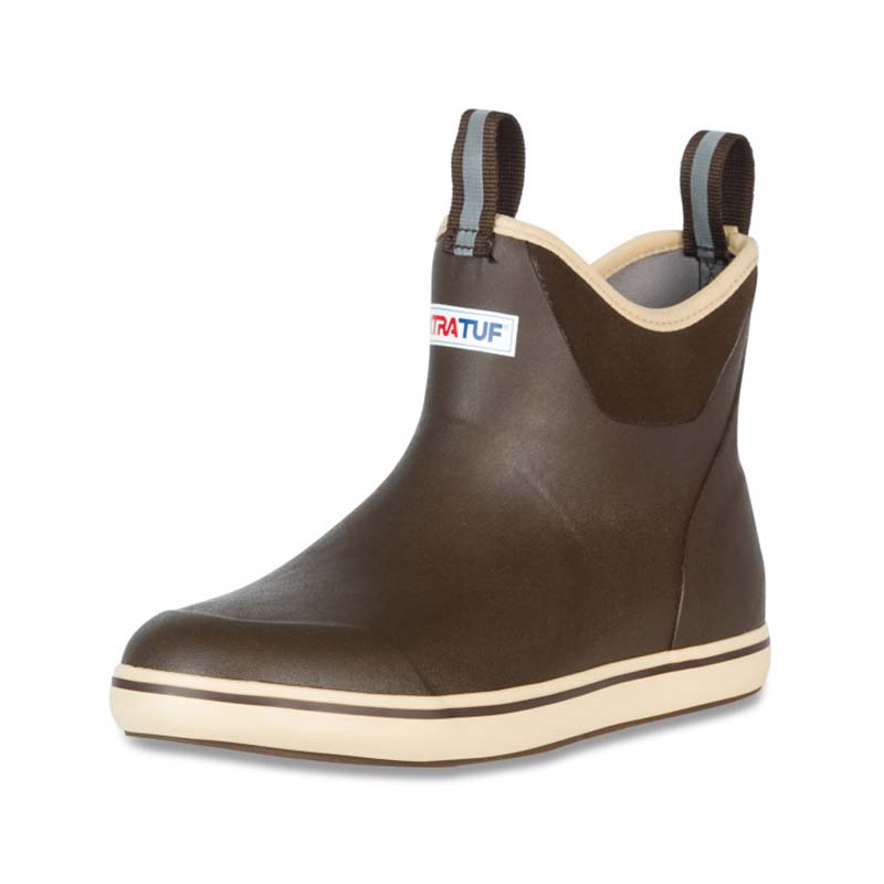 Men&#39;s 6 Inch Deck Ankle Boot in Chocolate