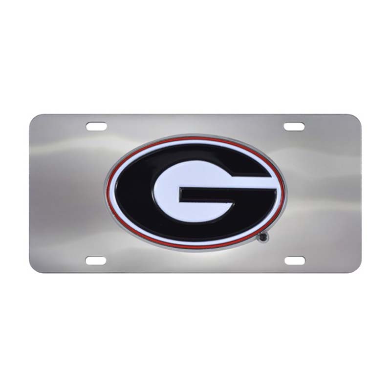 UGA Diecast License Plate