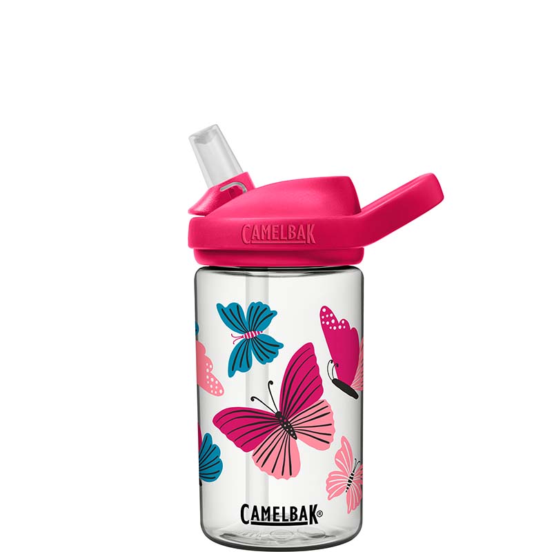 Eddy+ Kids 14oz Bottle with Tritan™ Renew in Colorblock Butterflies