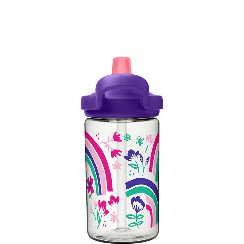 Eddy+ Kids 14oz Bottle with Tritan™ Renew in Rainbow Floral