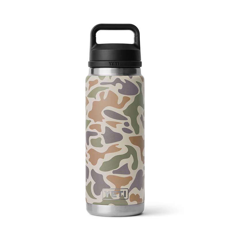 Tan Camo Rambler 26oz Chug Bottle