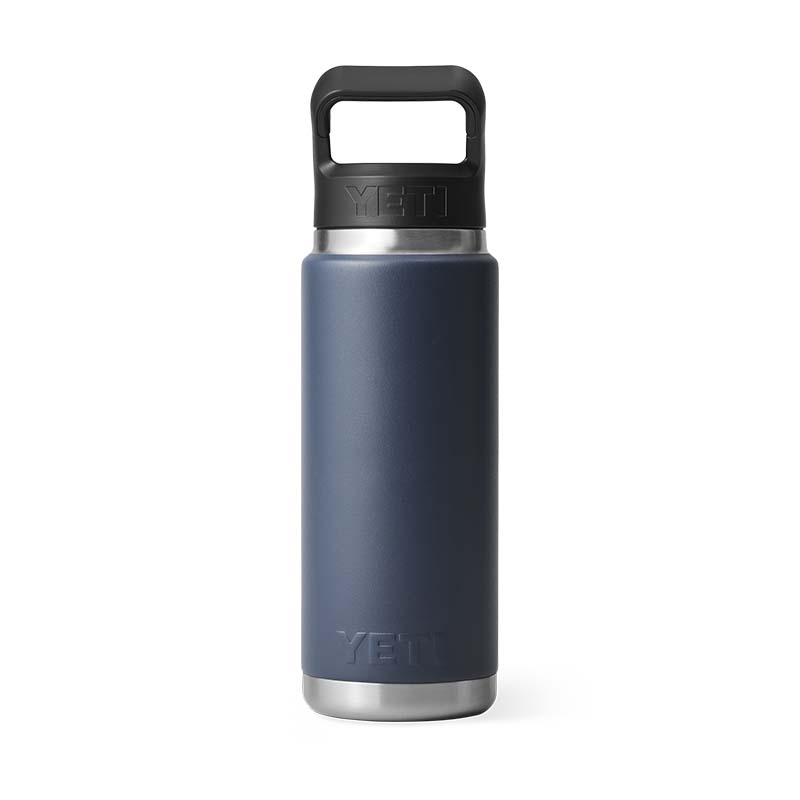 Navy 26oz Straw Water Bottle