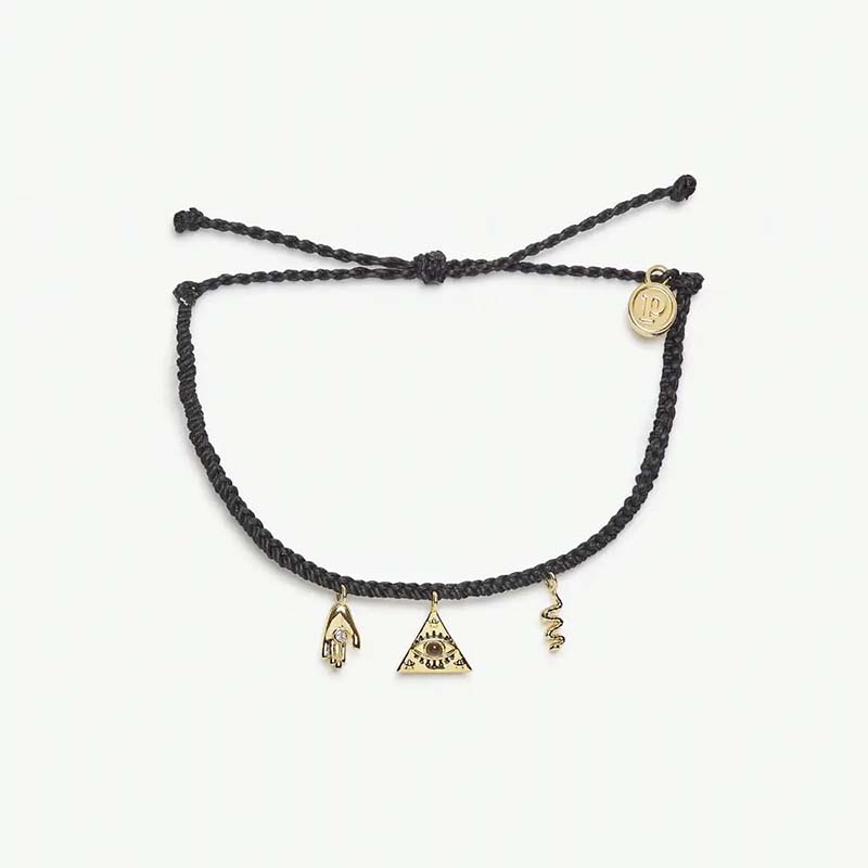 Mystics Mixed Gold Charm Bracelet