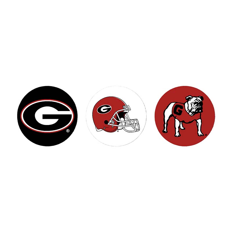 Mini UGA 3 Pack Buttons