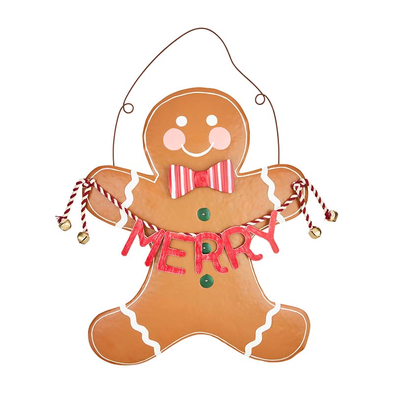 Tin Gingerbread Door Hanger