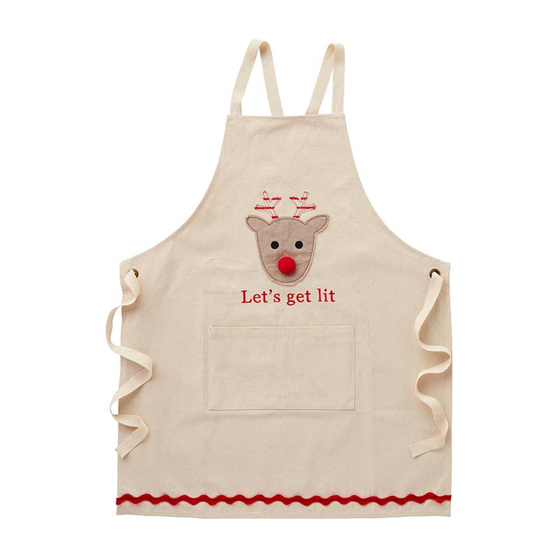 Reindeer LED Apron