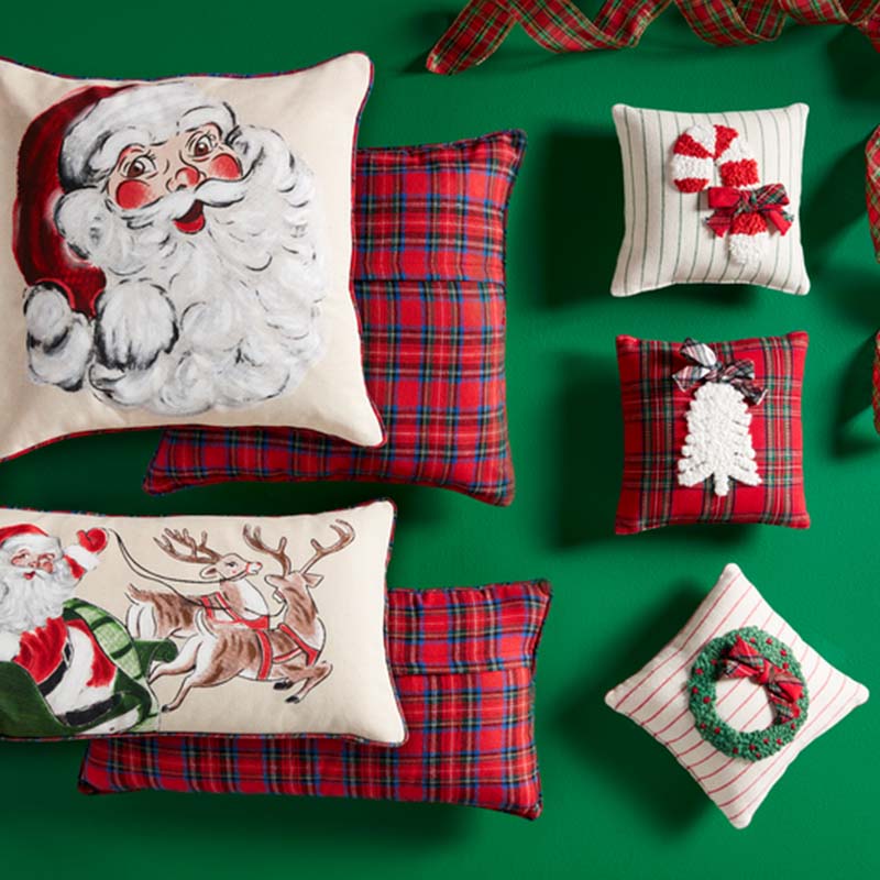 Candy Classic Christmas Mini Pillow