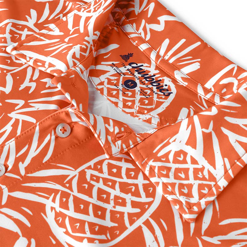 The Thighnapple Polo in Orange